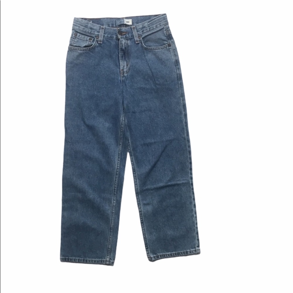 Signature by Levi’s Jeans Loose Fit Straight Leg Stone Wash Denim Boys Size 14R